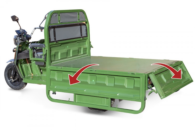 Грузовой электрический трицикл Rutrike Маяк 1500 в Сургуте