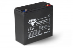 Тяговый гелевый аккумулятор RuTrike 6-F-20 (12V22A/H C20)