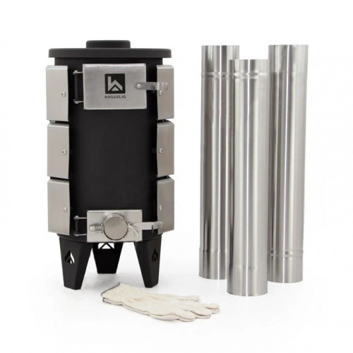 Мультитопливная походная печь Hyggelig LONGHEAT длительного горения в Сургуте