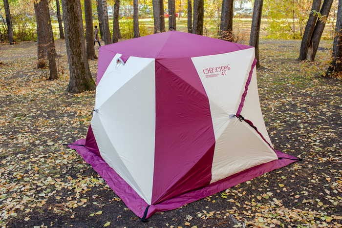 Зимняя палатка для рыбалки Куб Снегирь 4T в Сургуте