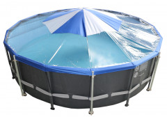 Тент для бассейна Intex/Bestway с надувной подушкой "Фиеста" Тент для бассейна Intex/Bestway с надувной подушкой "Фиеста"