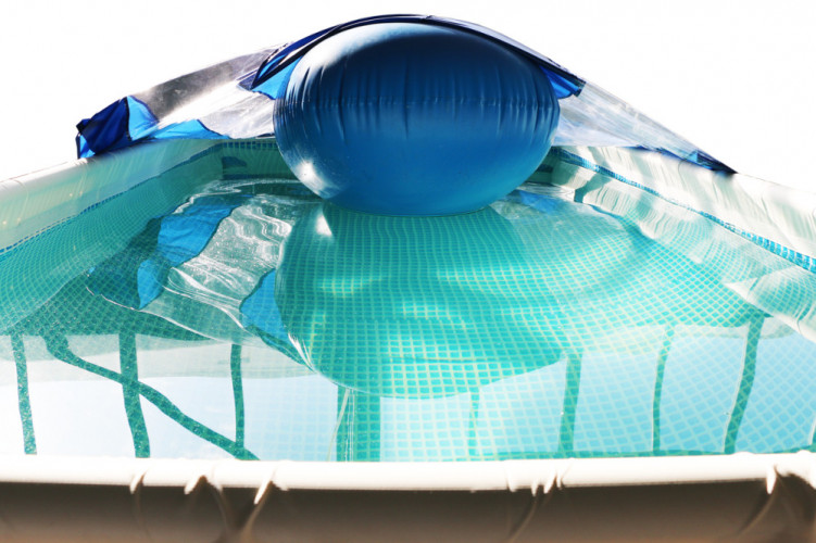 Тент для прямоугольного бассейна Intex/Bestway с надувной подушкой "Фиеста" в Сургуте