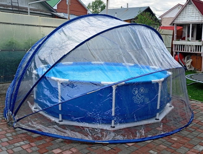 Купол-тент для бассейнов "Фиеста" в Сургуте