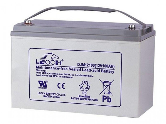 Аккумулятор Leoch DJM12100 (12 В, 100 Ач) в Сургуте