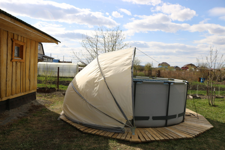 Купол-тент для бассейнов "Фиеста" КОМБИ в Сургуте