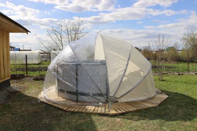 Купол-тент для бассейнов "Фиеста" КОМБИ в Сургуте