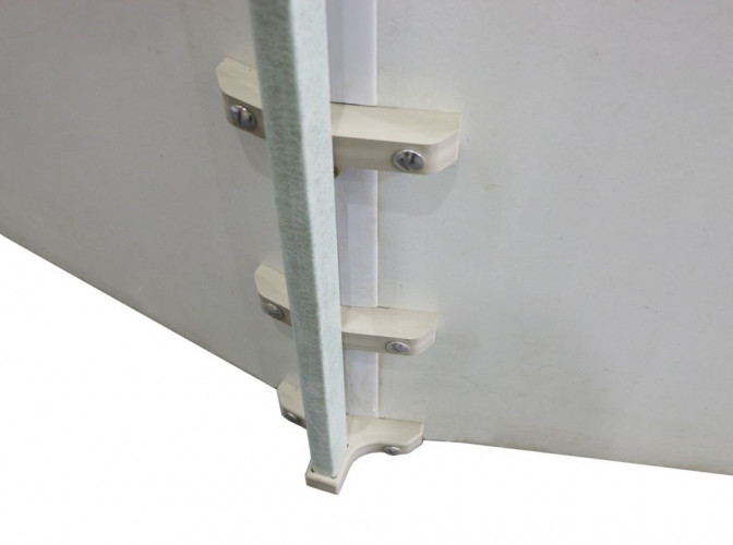 Подъемный тент-навес для бассейна "Фиеста" в Сургуте