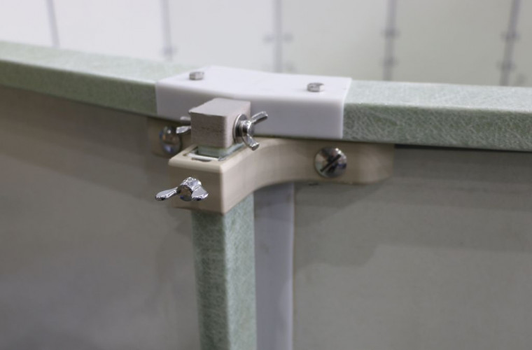 Подъемный тент-навес для бассейна "Фиеста" в Сургуте