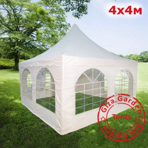 Шатер Пагода Giza Garden 4 х 4 м белый в Сургуте