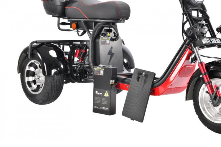 Электроскутер White Siberia PRO TRIKE 3000W в Сургуте