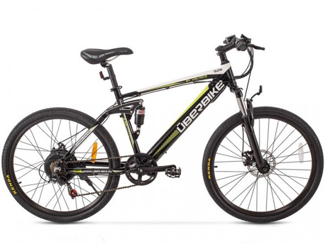 Электровелосипед UberBike S26 S 350W Black в Сургуте
