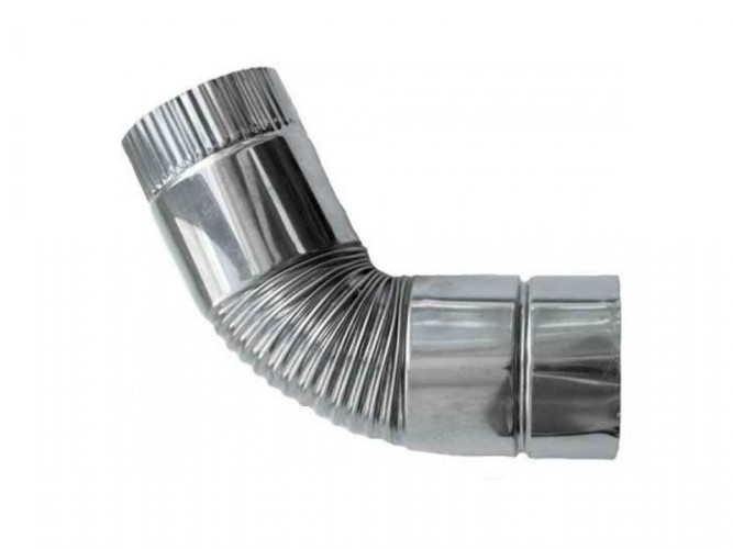 Сегмент трубы угол 45° d-80 мм.(нерж.)Инвент в Сургуте