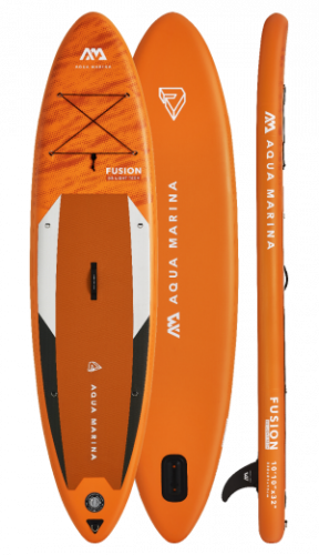 Sup доска надувная с веслом Aqua Marina fusion 10'10 в Сургуте