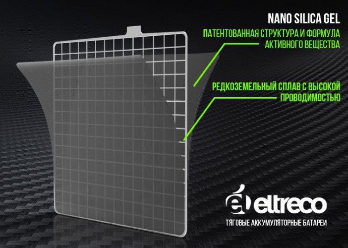Тяговый аккумулятор Eltreco TNE6-10 (6V10A/H C20) в Сургуте