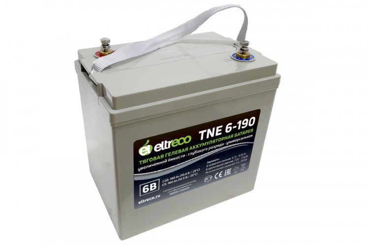 Тяговый аккумулятор Eltreco TNE6-190 (6V150A/H C3) в Сургуте