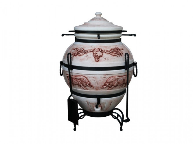 Тандыр Легенды Премиум с эффектом кракле в Сургуте