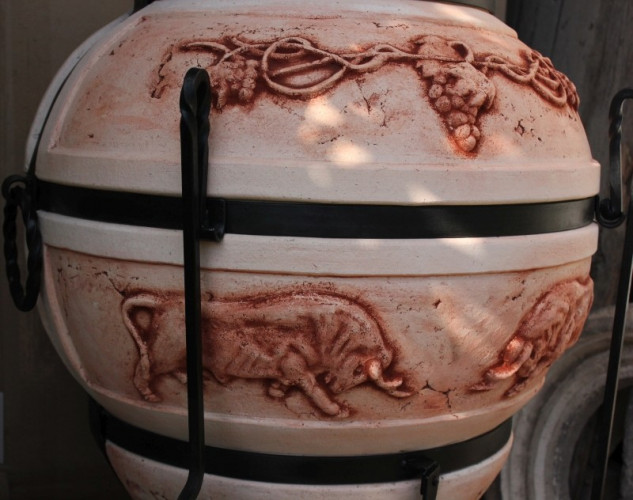 Тандыр Легенды Премиум с эффектом кракле в Сургуте