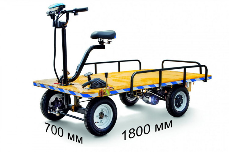 Грузовая электрическая тележка RuTrike СКЛАД 1800 в Сургуте