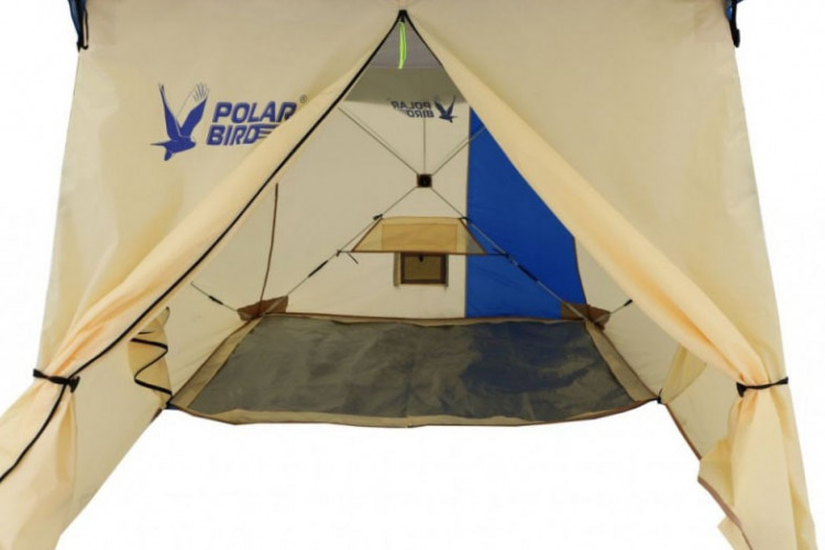 Шатер-тент Polar Bird 4SK Long + Тент-навес в Сургуте