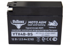 Аккумулятор стартерный для мототехники Rutrike YTX4B-BS (12V/2,5Ah) в Сургуте