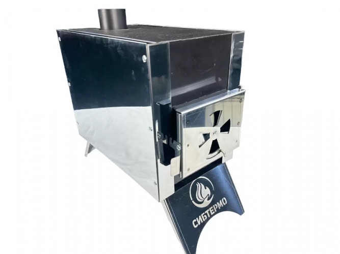 Печь дровяная Сибирка средняя из нержавейки в Сургуте