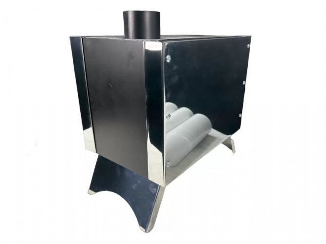 Печь дровяная Сибирка средняя из нержавейки в Сургуте