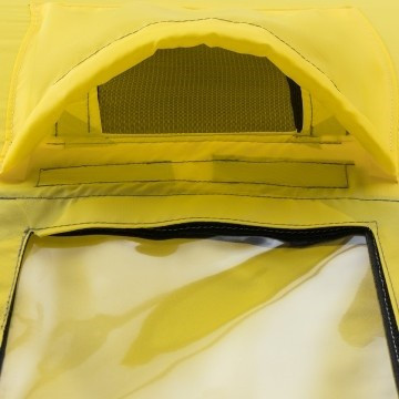 Палатка для рыбалки Helios Куб 1,5х1,5 желто/серый в Сургуте