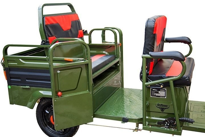 Грузовой электрический трицикл RuTrike Вояж П Трансформер в Сургуте