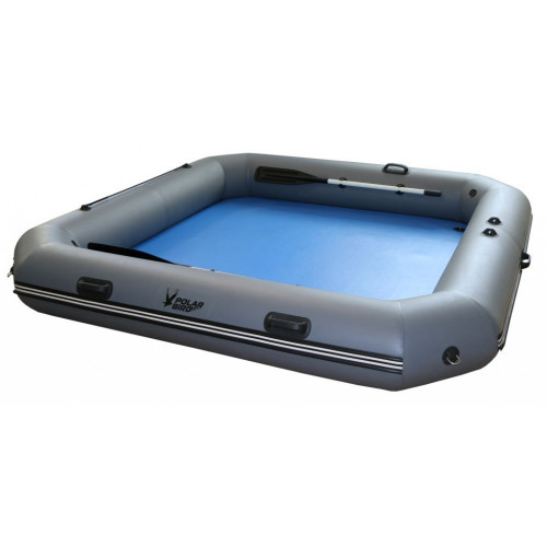 Надувной плот-палатка Polar bird Raft 260+слани стеклокомпозит в Сургуте