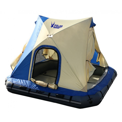Надувной плот-палатка Polar bird Raft 260+слани стеклокомпозит в Сургуте