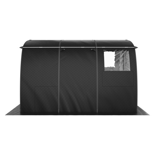 Мобильная баня-палатка МОРЖ Max (Черный) в Сургуте