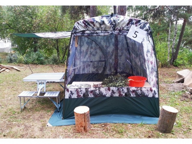 Мобильная баня ТЕРМА-4 в Сургуте