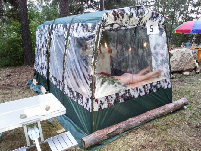 Мобильная баня ТЕРМА-4 в Сургуте