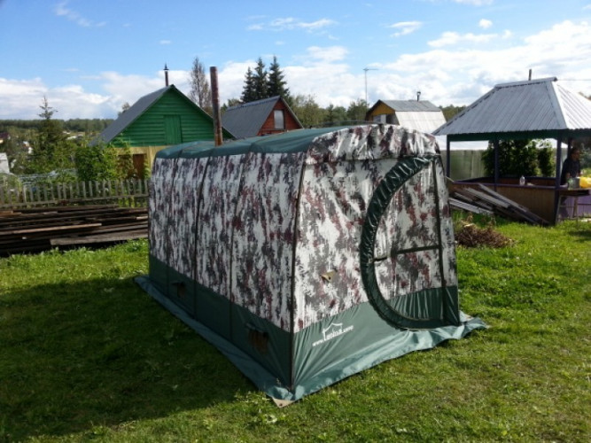 Мобильная баня ТЕРМА-4 в Сургуте