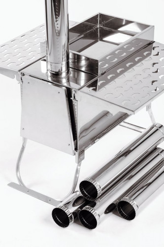 Печь-камин Инвент ПРО Большая в Сургуте