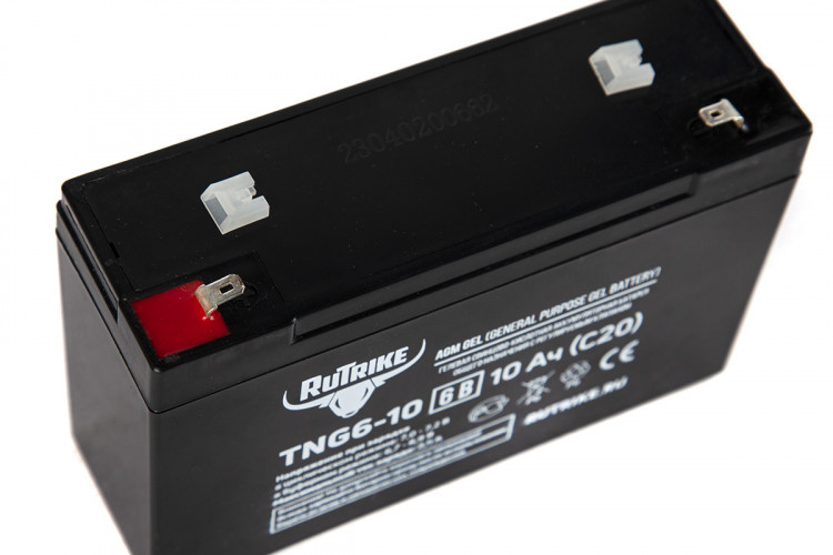 Тяговый гелевый аккумулятор RuTrike TNG 6-10 (6V10A/H C20) в Сургуте