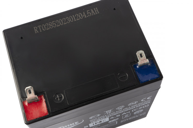 Тяговый гелевый аккумулятор RuTrike 6-GFM-4.5 (12V4.5A/H C20) в Сургуте