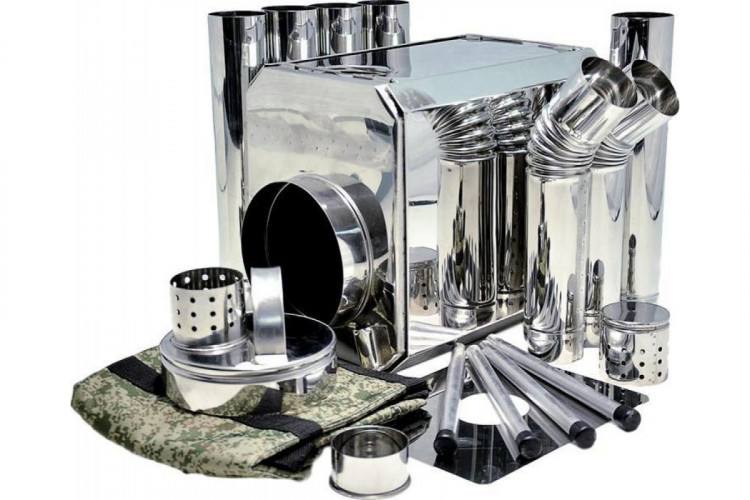 Печь пошехонка Турист 15 л с 3D экранами сталь 0,6мм в Сургуте