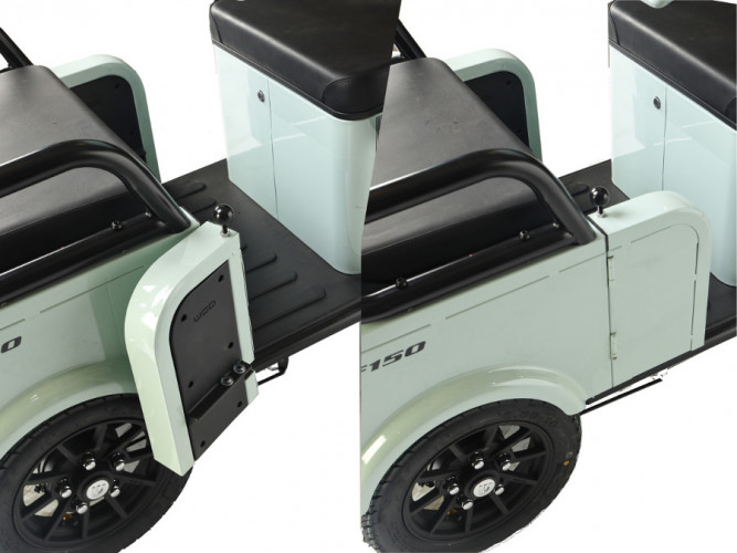 Пассажирский электротрицикл Wanshida LC-F150 в Сургуте