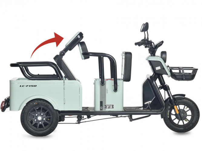 Пассажирский электротрицикл Wanshida LC-F150 в Сургуте