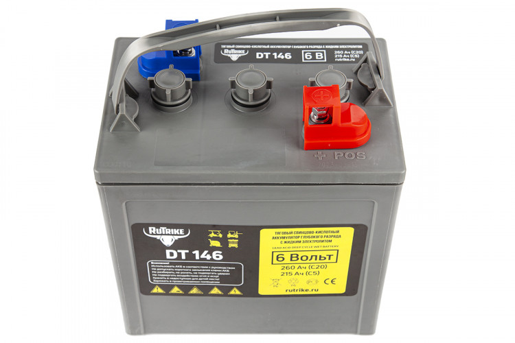Тяговый аккумулятор RuTrike WET DT146 (T-145) 6V170A/H C3 в Сургуте