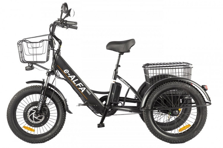 Электрофэтбайк Eltreco Green City e-ALFA Trike в Сургуте