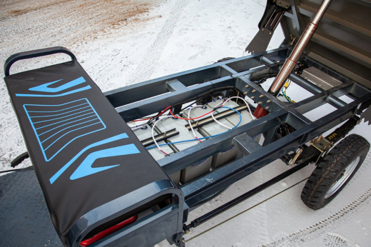 Грузовая электрическая тележка Rutrike Титан 2000 Гидравлика в Сургуте