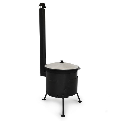 Печь с трубой под казан 12 литров, 360 мм в Сургуте