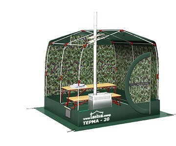 Мобильная баня ТЕРМА-20 в Сургуте