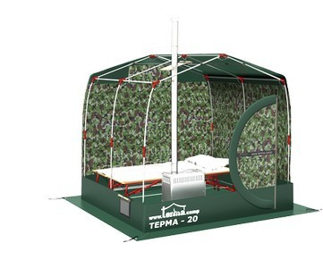 Мобильная баня ТЕРМА-20 в Сургуте