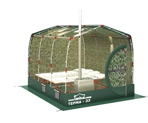 Зимняя палатка Терма-33 в Сургуте