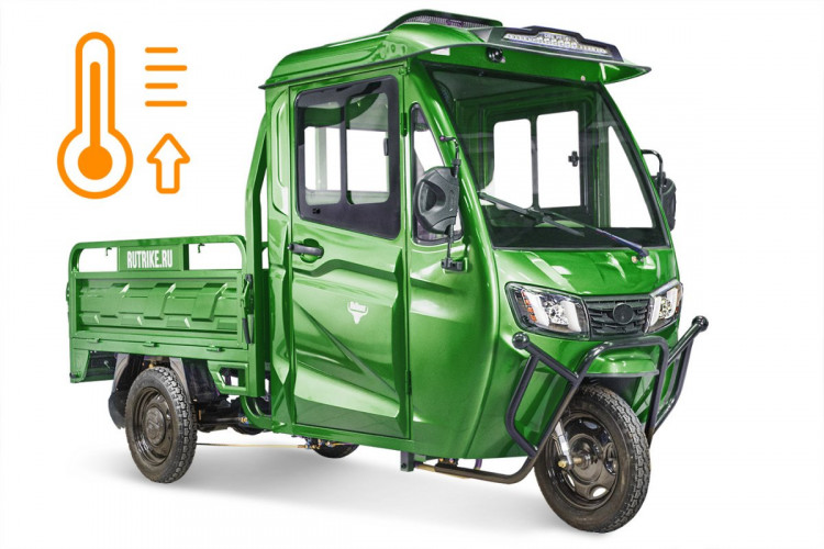 Электротрицикл Rutrike КАРГО Кабина обогрев 1500 грузовой в Сургуте