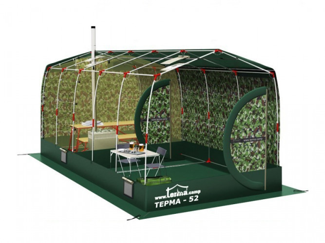 Зимняя палатка Терма-52 в Сургуте