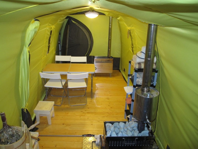 Зимняя палатка Терма-55 в Сургуте